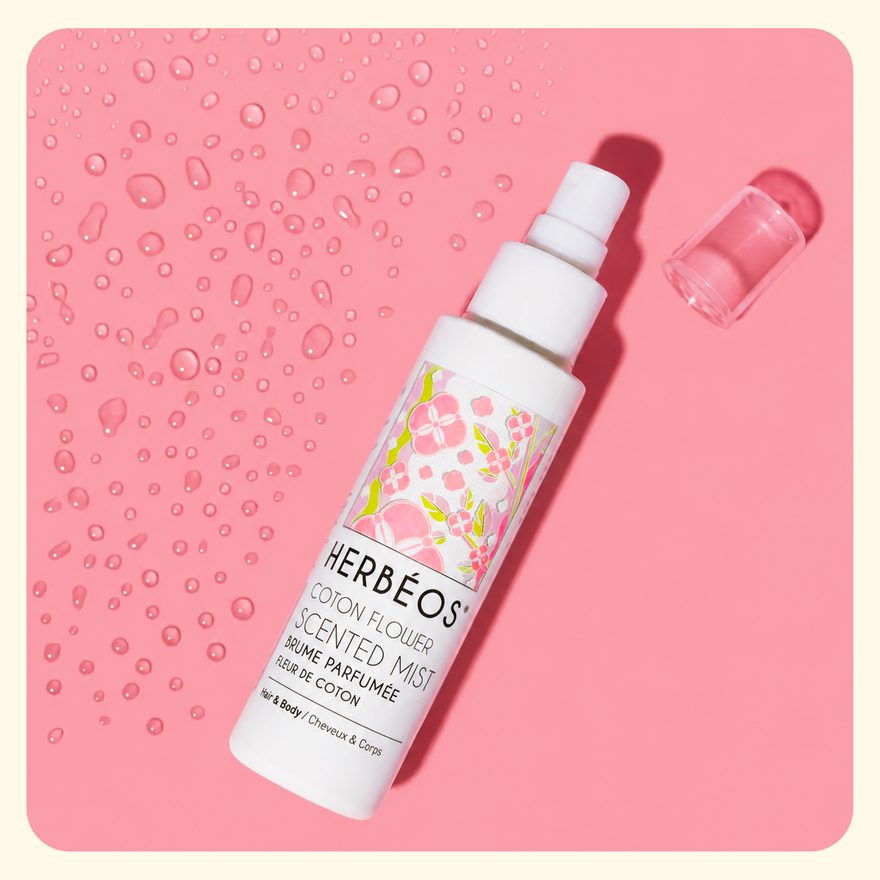 Cotton flower mist refreshing feel